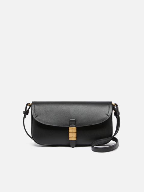 PINKO SADDLE FLAT MEDIUM SHOULDER BAG IN LEATHER