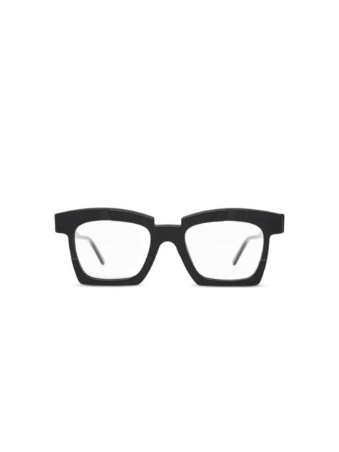 Kuboraum K5 geometric-frame glasses