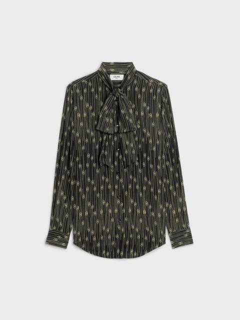 CELINE romy shirt in crepe de chine