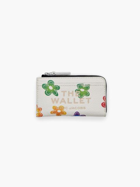 Marc Jacobs THE WILD DAISY TOP ZIP MULTI WALLET