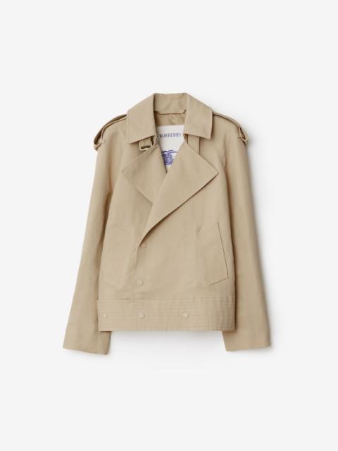 Burberry Canvas Trench Jacket