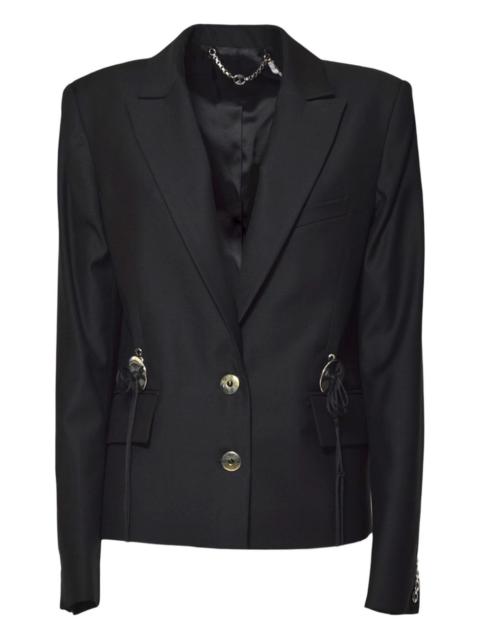 rabanne buttoned blazer