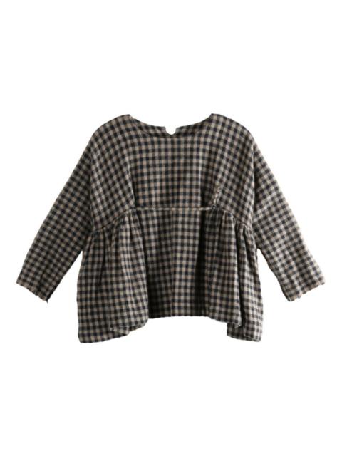 Daniela Gregis checked blouse