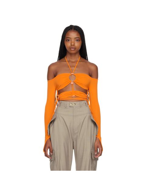 BONBOM Orange Angele Long Sleeve T-Shirt