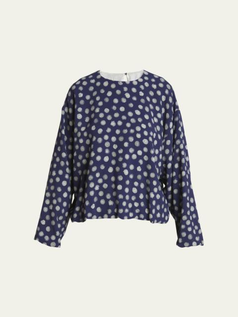 Capo Polka Dot Blouse