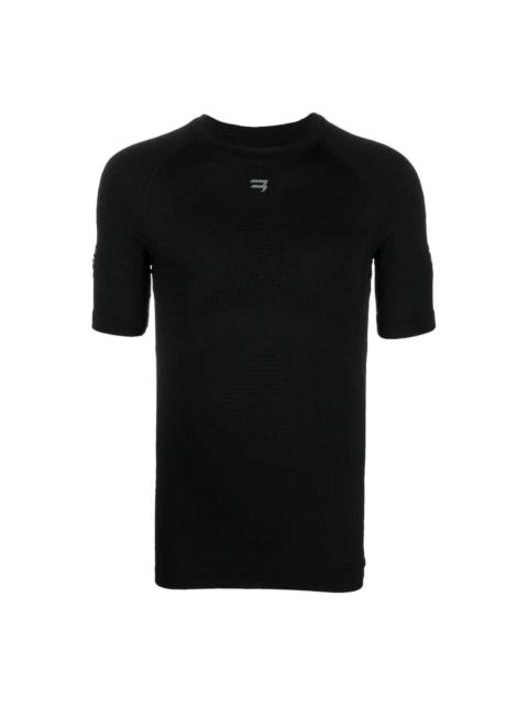 BALENCIAGA Balenciaga Sporty B Crewneck Athletic Top 'Black' 7196624C9B41000