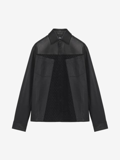 Alexander McQueen Leather Overshirt