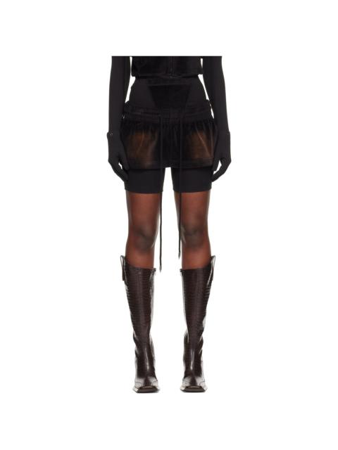 KNWLS Black Paris Skort