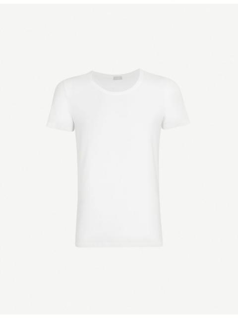 HANRO Cotton Superior cotton-blend T-shirt