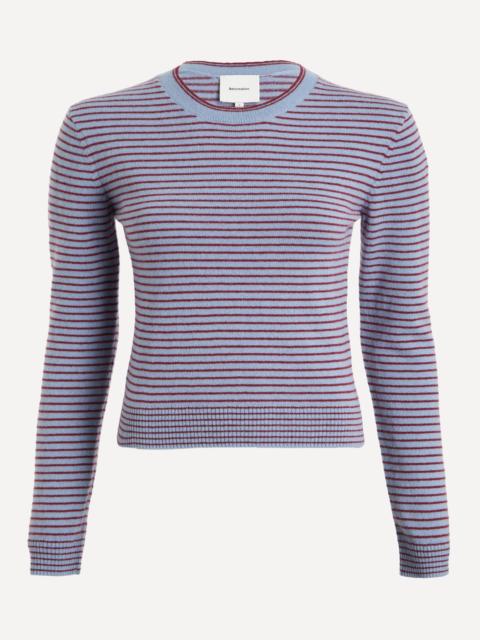 Reformation Lian Cashmere Crew-Neck Sweater