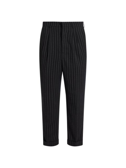 AMI Paris tapered-leg tailored trousers