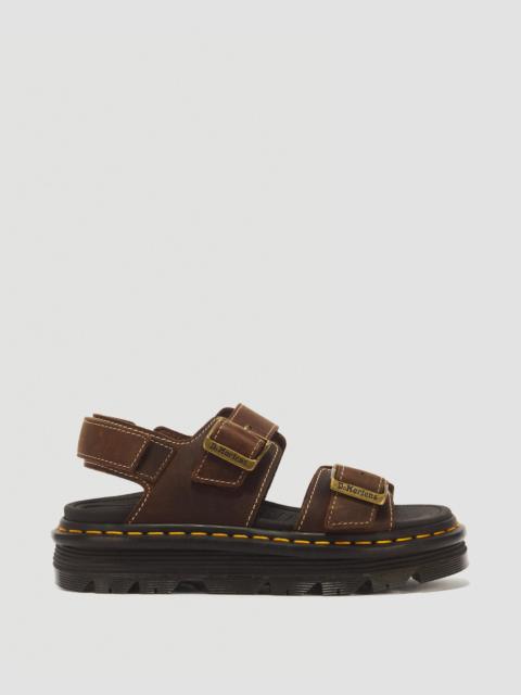 Dr. Martens Zebzag Sandal Crazy Horse Leather Sandals