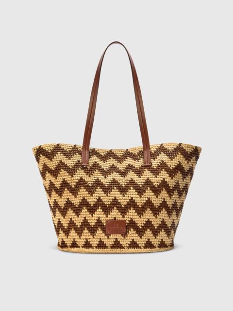 Missoni Raffia tote bag