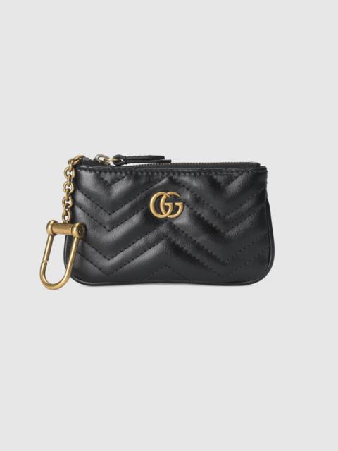 GUCCI GG Marmont matelassé key case