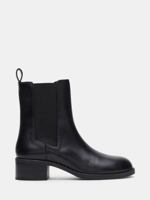 STEVE MADDEN KAPLAN BLACK LEATHER