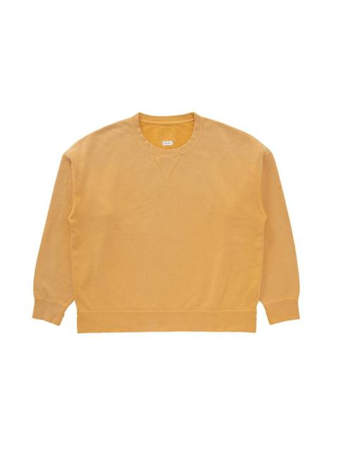 visvim JUMBO SB SWEAT L/S CRASH ORANGE