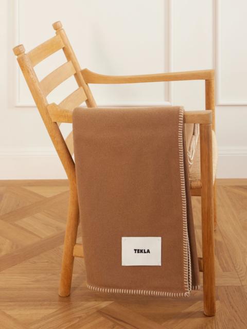 TEKLA Wool blanket Brown