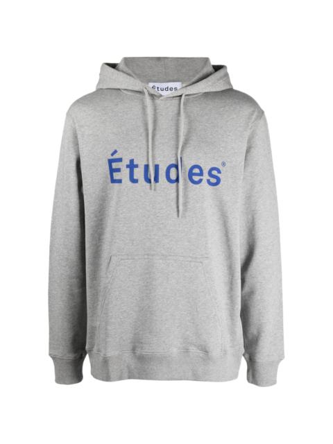 Étude logo-print hoodie