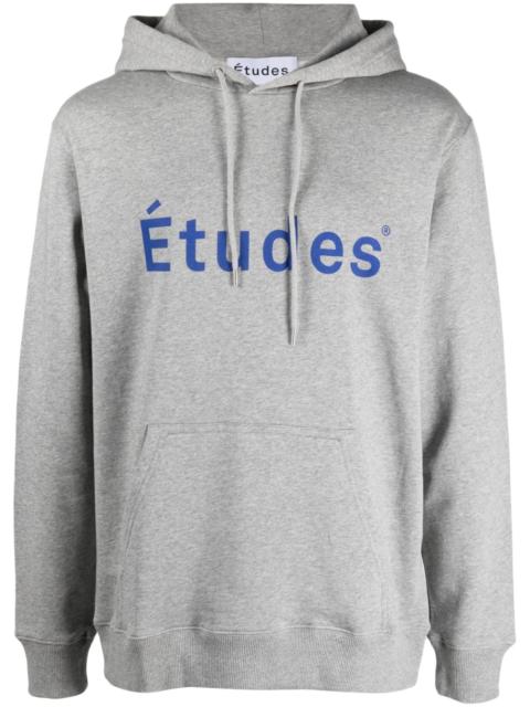 logo-print hoodie