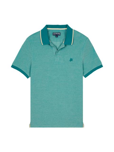 Vilebrequin Men Cotton Changing Color Pique Polo Shirt