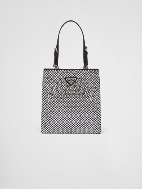 Prada Satin handbag with crystals