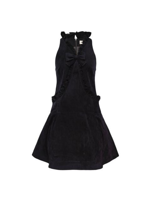 SHUSHU/TONG Ruffled Bow Mini Dress