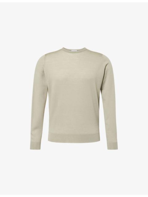 JOHN SMEDLEY Lundy Crewneck Merino-Wool Jumper