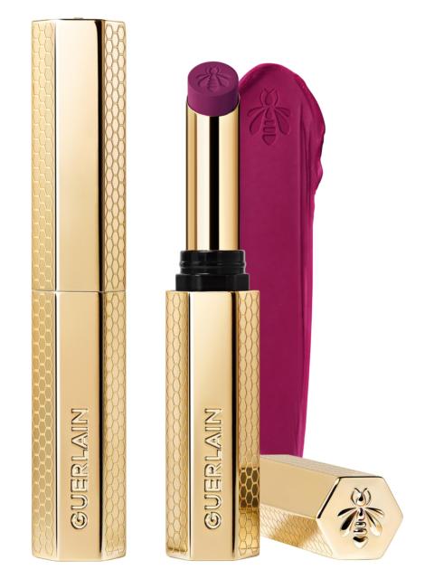 GUERLAIN KissKiss Blur Matte Long-Wearing Lipstick - 837 Deep Iris
