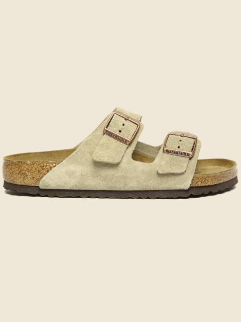 BIRKENSTOCK Arizona Suede Sandal - Taupe
