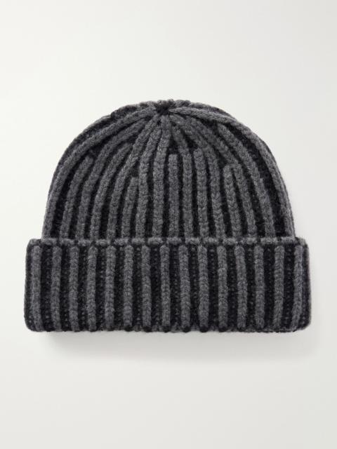mfpen Stage Ribbed Wool Beanie Black