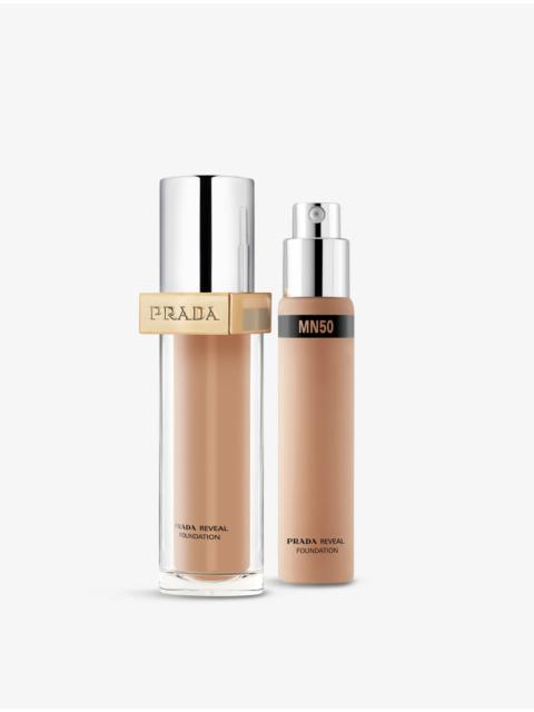 Prada Reveal skin optimising refillable foundation 30ml