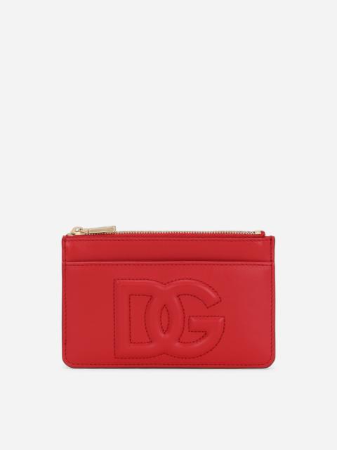 Dolce & Gabbana Medium Logo card holder | REVERSIBLE