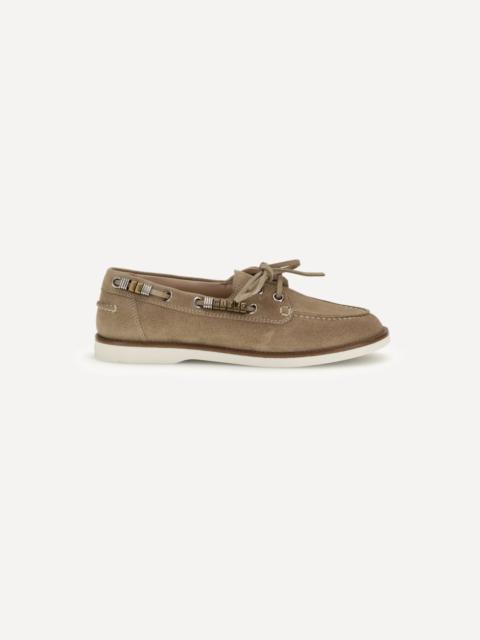 PINKO Suede Grace Loafers