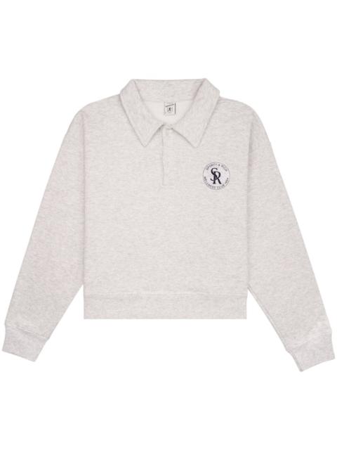 Sporty & Rich S&R cotton polo top