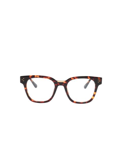 LINDA FARROW Sanchez square-frame glasses