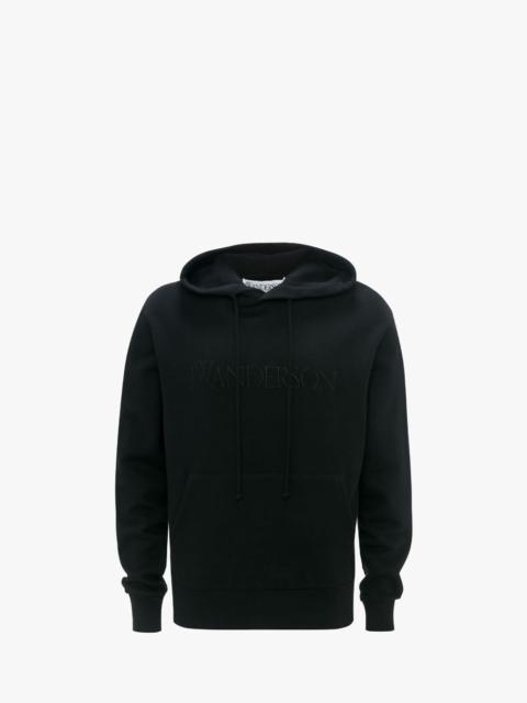 JW Anderson HOODIE WITH LOGO EMBROIDERY