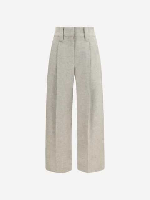 Brunello Cucinelli High-waisted pleated Pants