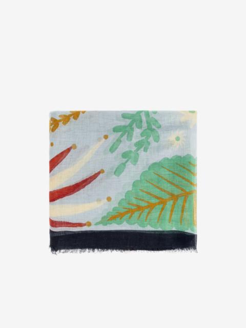 Etro x Tabby Booth frayed scarf