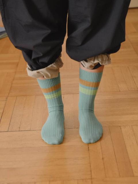 BASERANGE Race Overankle Socks - Organic Cotton Rib