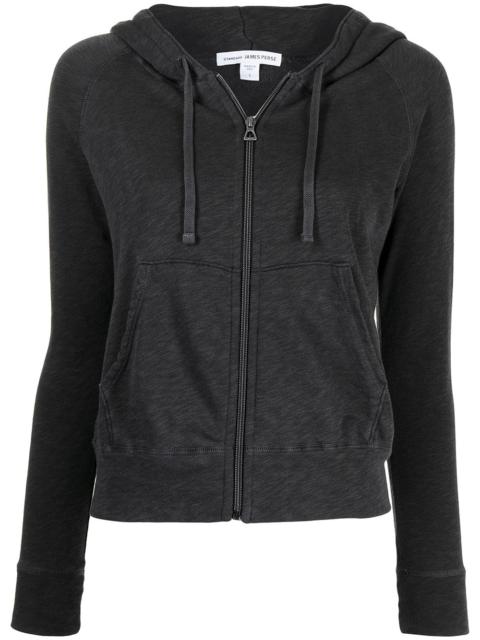 JAMES PERSE fleece drawstring hoodie