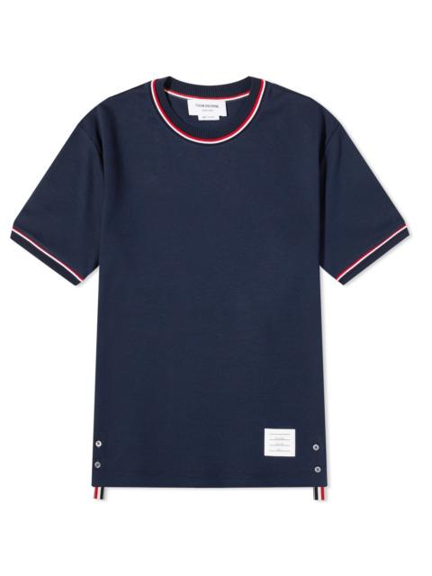 Thom Browne Thom Browne Stripe Trim T-Shirt