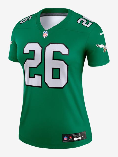 Nike Saquon Barkley Philadelphia Eagles Women's Nike Dri-FIT NFL Legend Jersey