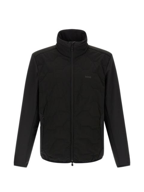 BOSS water-repellent hybrid jacket