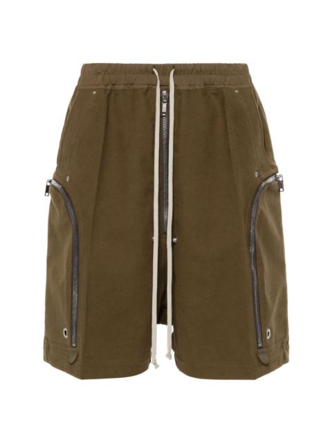 Rick Owens Bauhaus Bela twill shorts