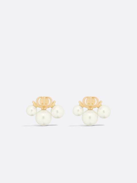 Dior Dior Triptyque Stud Earrings