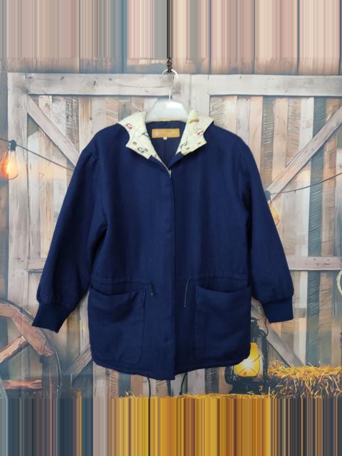 Other Designers Vintage CHRISTIAN DIOR SPORTS Wool Hooded Jacket