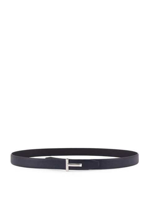 TOM FORD Hammered Leather Belt