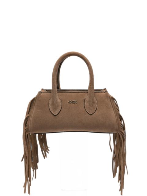 AMIRI Amiri Micro Fringed Suede Tote Bag