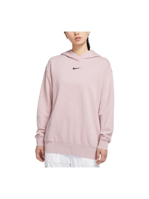 Nike (WMNS) Nike Sw Collection Athleisure Casual Sports Long Sleeves Hoodie 'Pink' DD5641-646