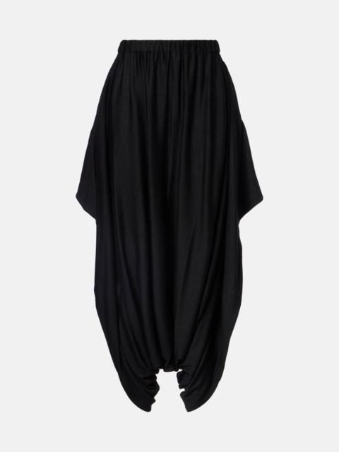 Junya Watanabe High-rise wool tapered pants